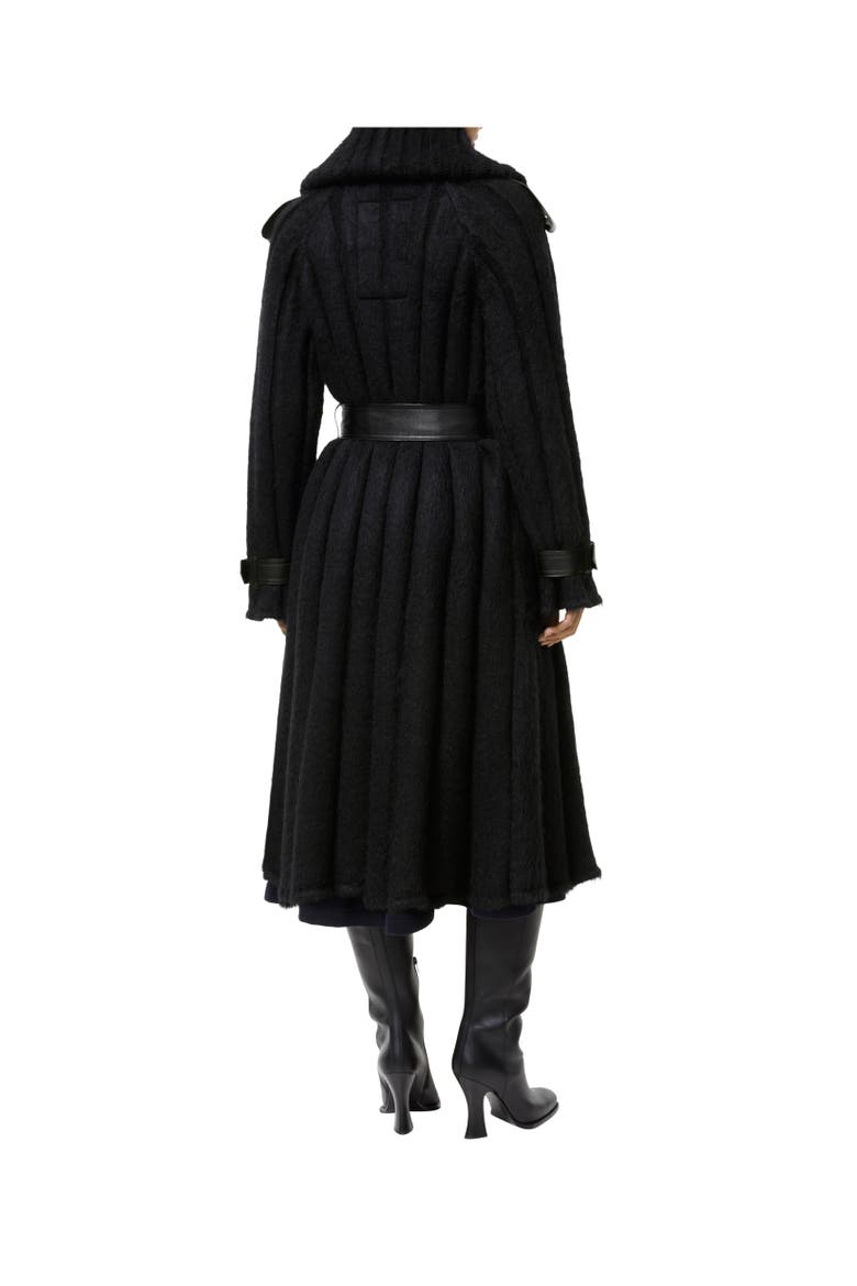 Wool Mohair Silk Coat, Alternate, color, Black