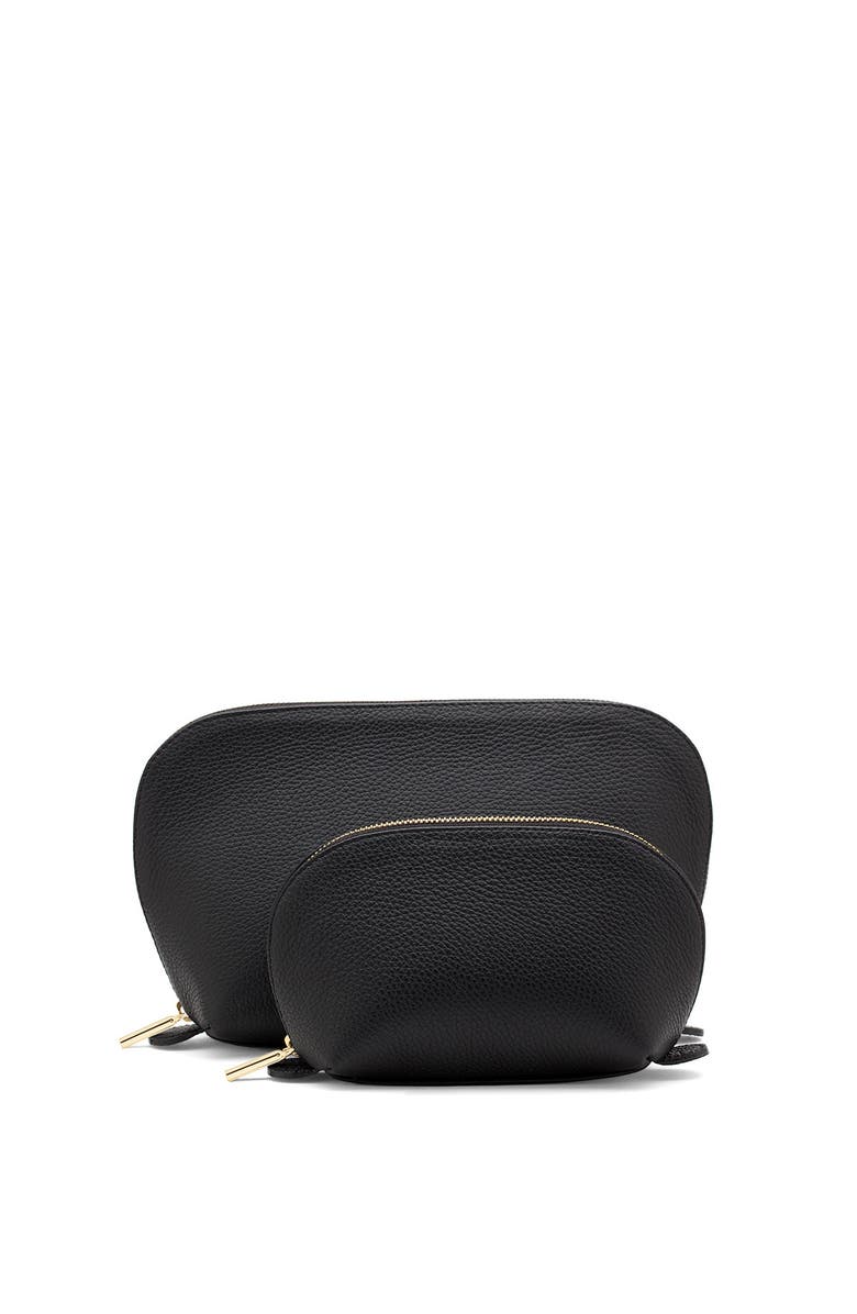 Cuyana Travel Case Set, Main, color, Black