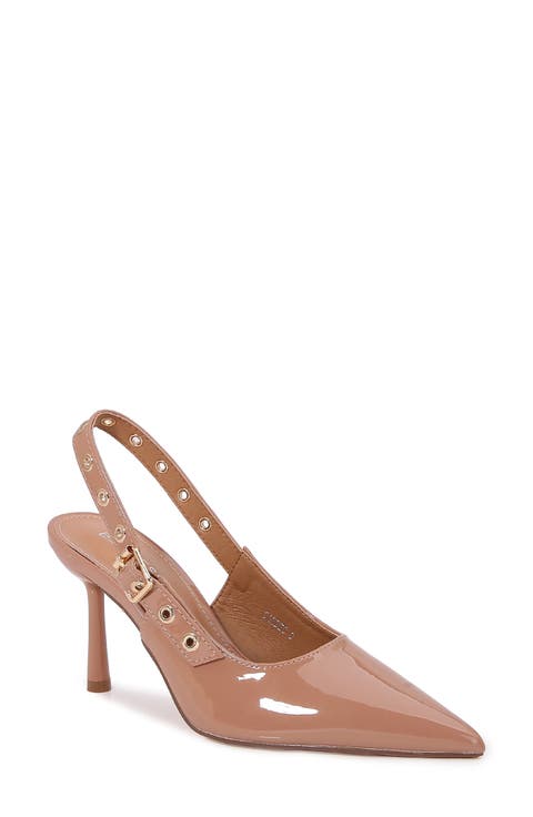 <p>Candes Grommet Slingback Pump (Women)</p>
