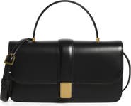 Khaite Blake Leather Top Handle Bag