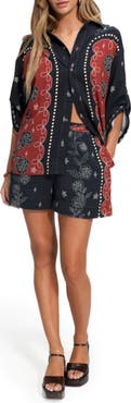 Agua Bendita Chrissy Bowly Cover-Up Shirt