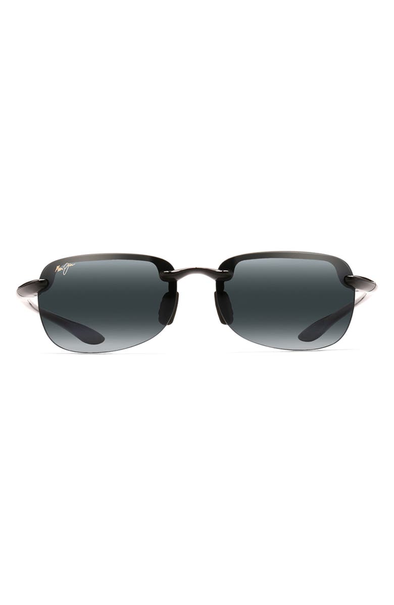 Maui Jim Sandy Beach 56mm PolarizedPlus2<sup>®</sup> Semi Rimless Sunglasses, Main, color,