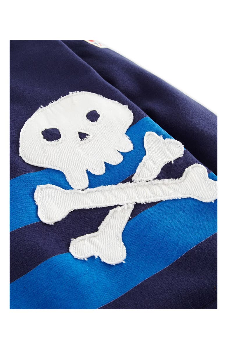 Mini Boden Half Zip Sweatshirt, Alternate, color, 