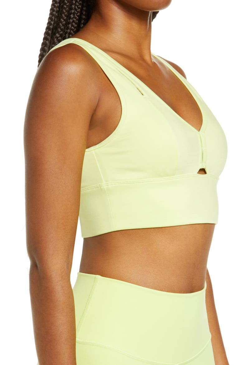United Long Bra, Alternate, color, SHOCK YELLOW