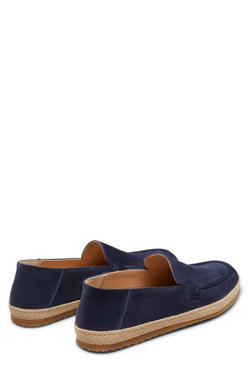 Stuart Weitzman Bala Slip-on Shoe In Navy Blue