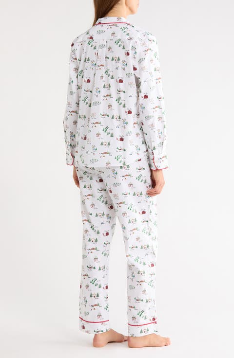 Winter Cotton Twill Pajamas