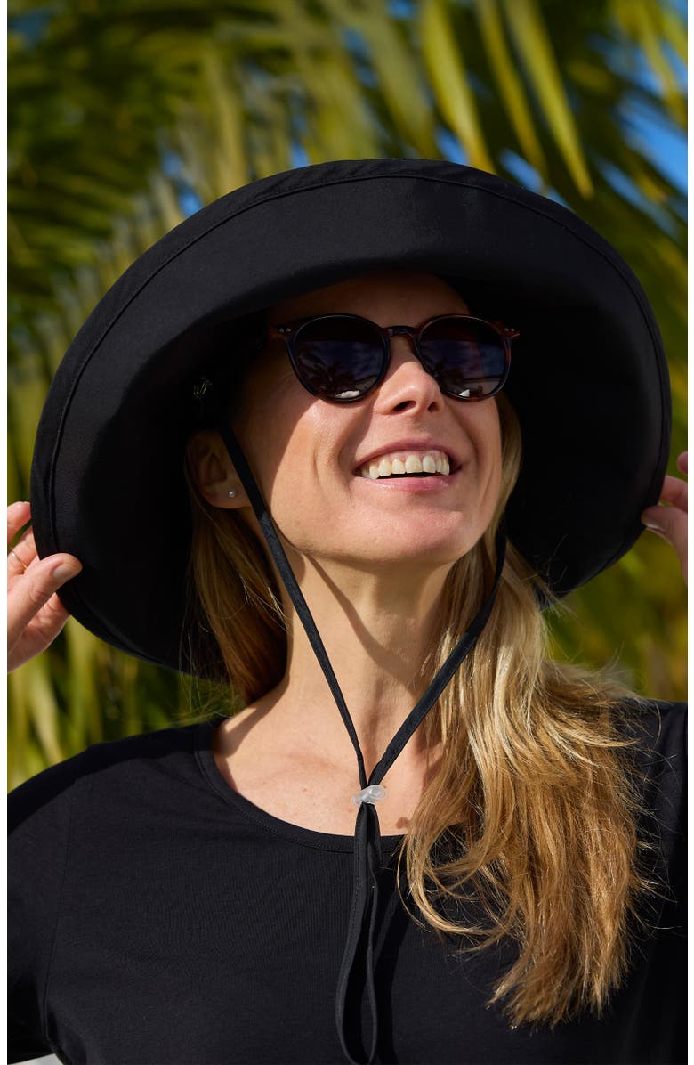 UV Skinz Roll Up Hat, Alternate, color, Black