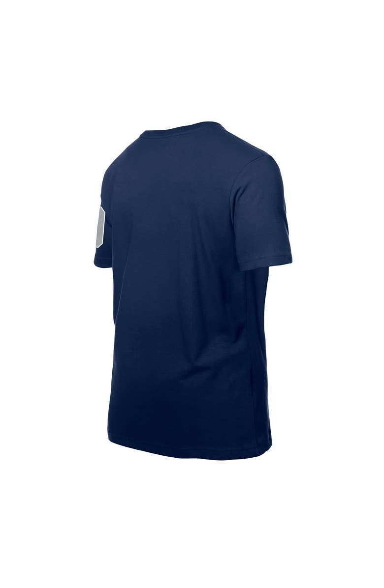 New Era Men's New Era Aaron Judge Navy New York Yankees Design Lab Name & Number T-Shirt, Alternate, color, Navy