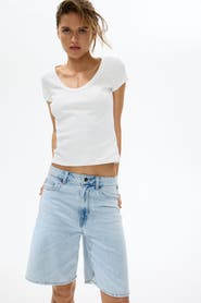 H&M Denim bermuda shorts