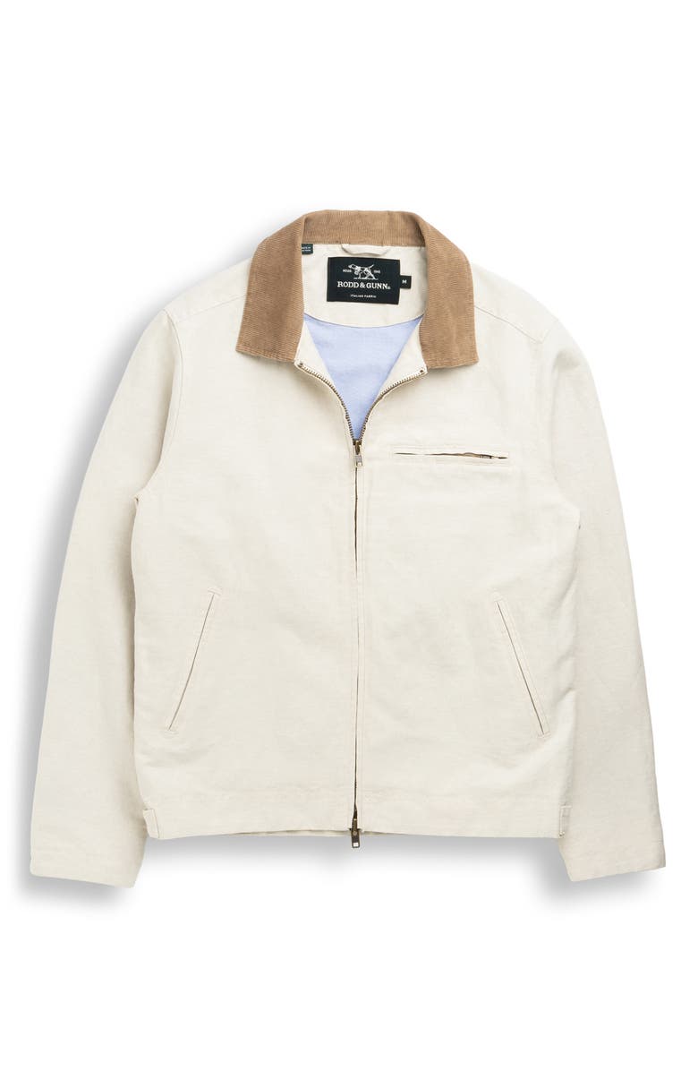 Rodd & Gunn Austin East Harrington Jacket, Alternate, color, Cream