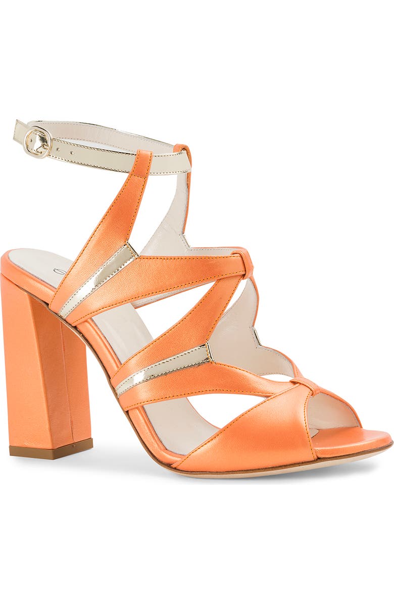 Chris Donovan Footwear Endeavor Sandal, Alternate, color, Orange