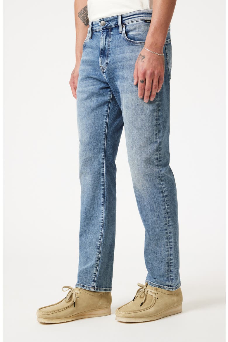 Marcus Slim Straight Leg Jeans, Alternate, color, AQUA AUSTIN