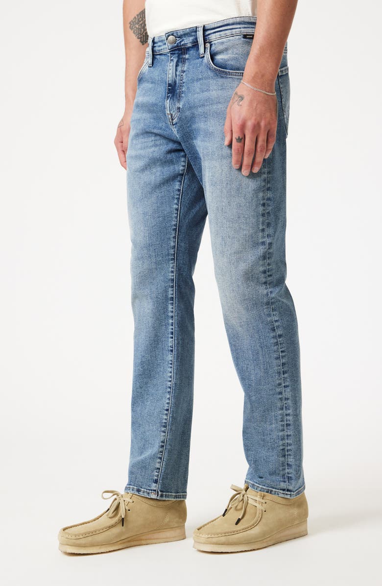 Mavi Jeans Marcus Slim Straight Leg Jeans, Alternate, color, Aqua Austin