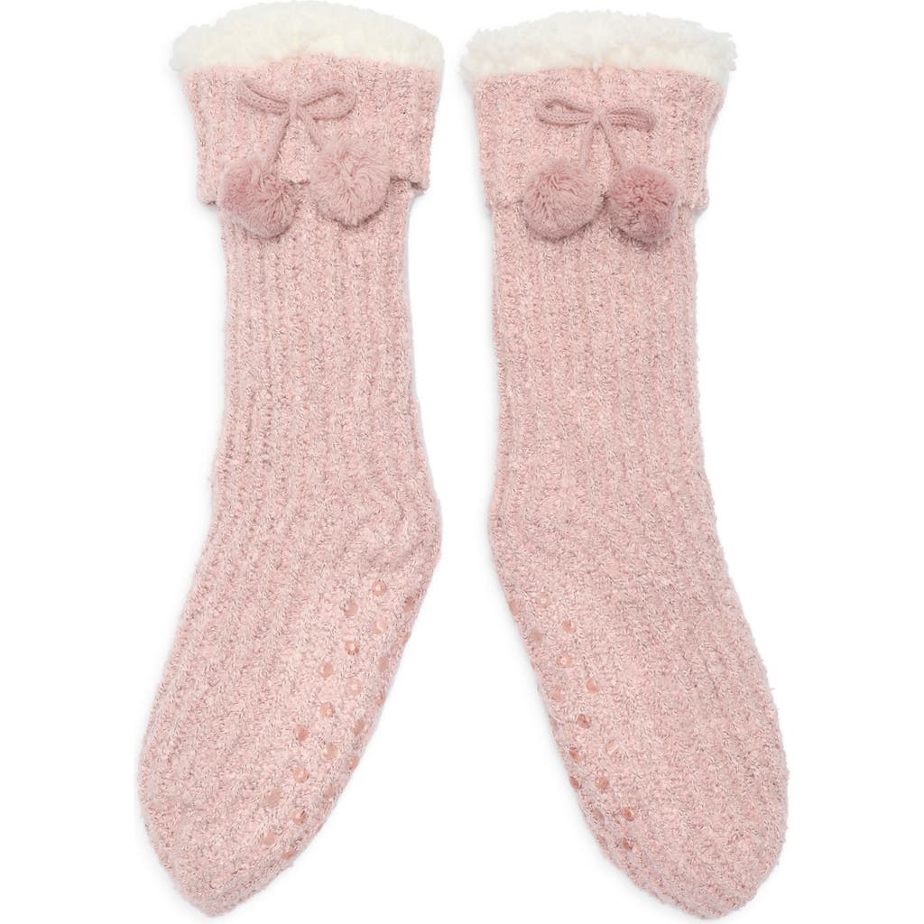 Honeydew Cuddle Pom Slipper Socks