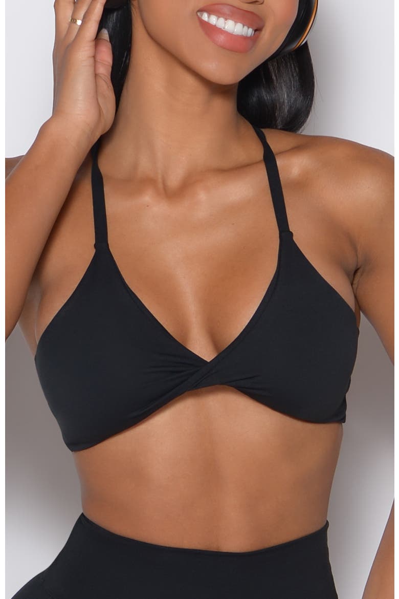 Twist Mini Bra, Main, color, Black
