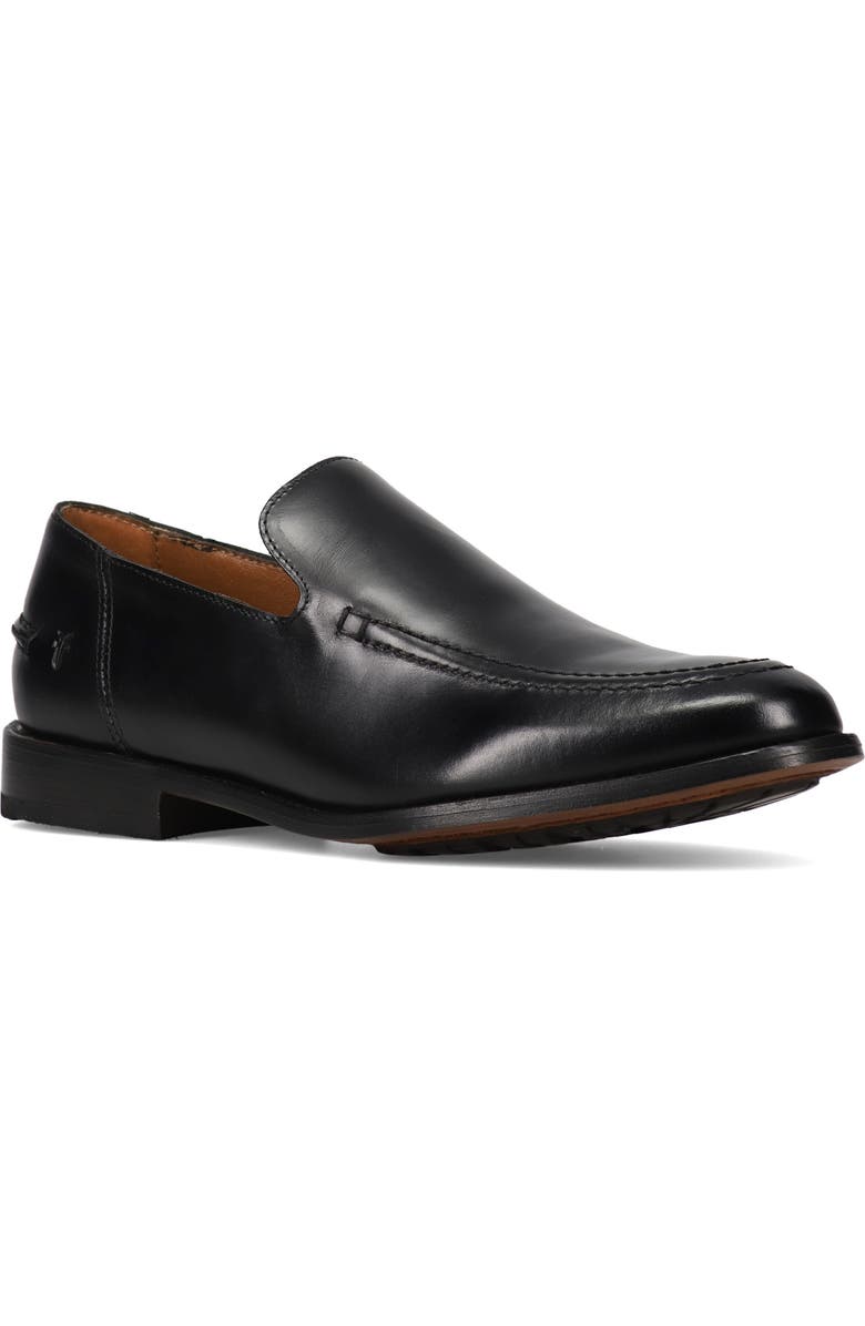 Frye Tyler Venetian Loafer, Main, color, Black