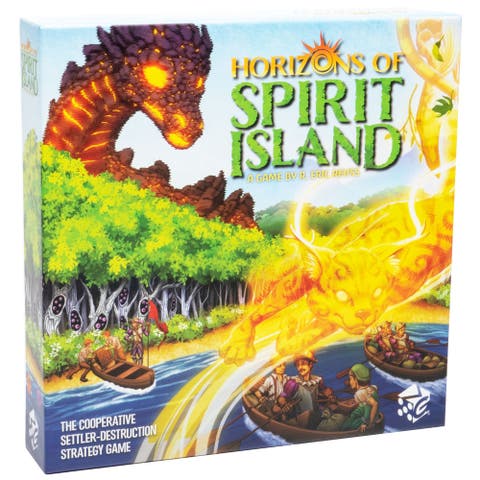 Horizons Of Spirit Island Cooperative Strategy Settlerdestruction Board Game