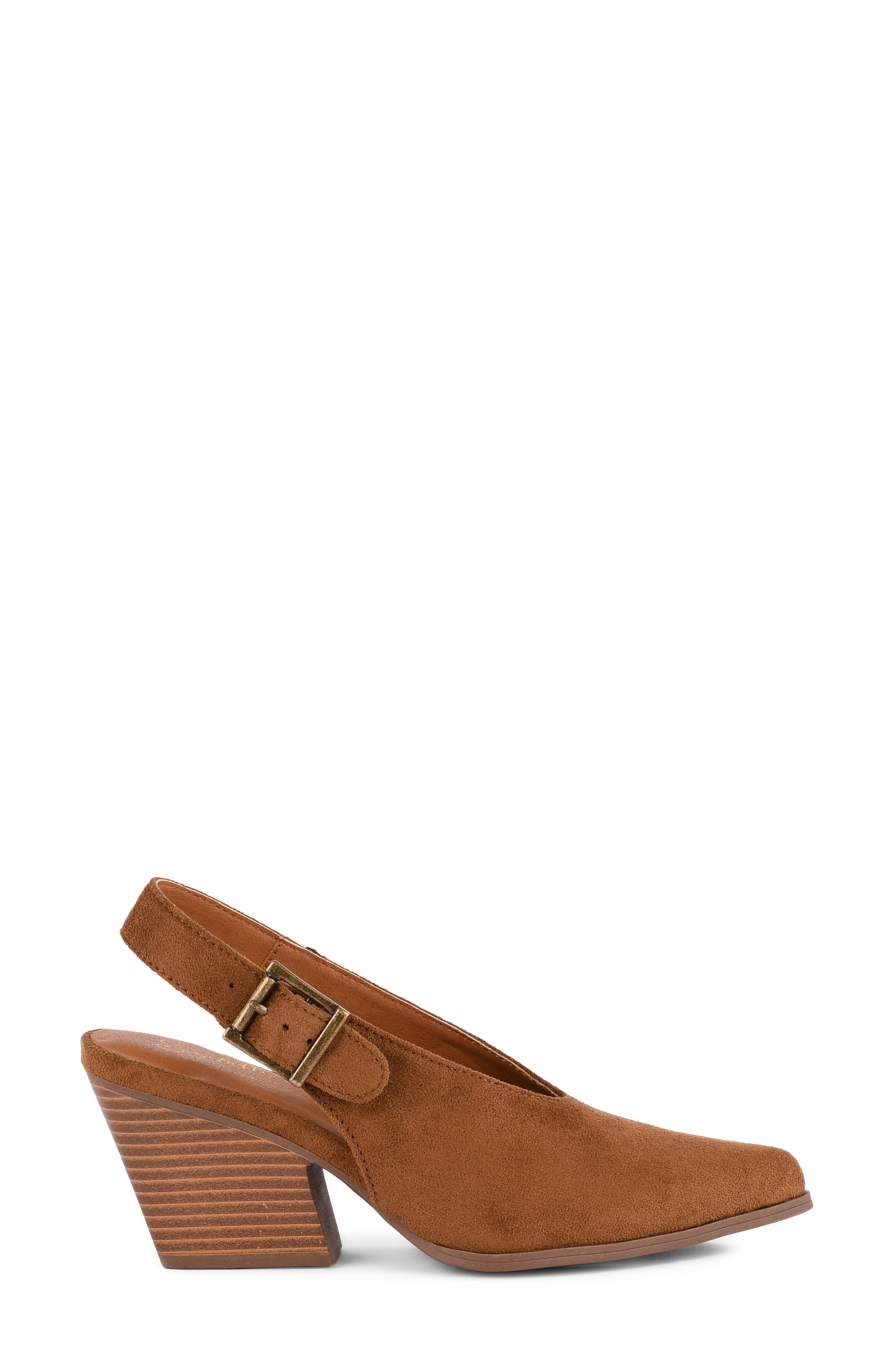 Take One Slingback Wedge Pump, Alternate, color, BROWN