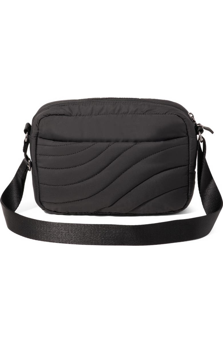 BAGGALLINI Set Wave Crossbody Bag, Alternate, color, Black Wave Puff