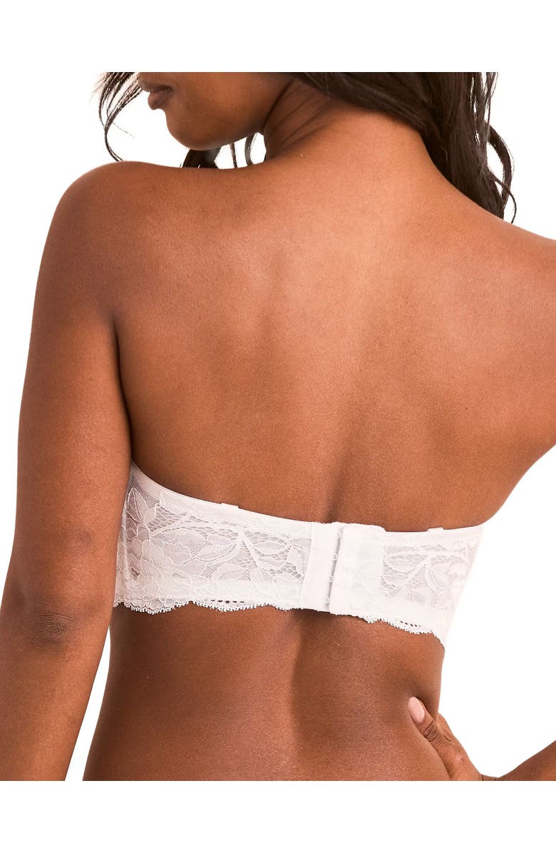 Adore Me Lyza Push Up Balconette Bra, Alternate, color, White