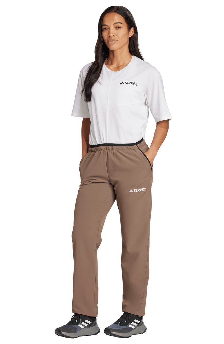 adidas Terrex Multi Liteflex Pants, Alternate, color, Earth Strata