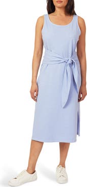 C & C California Madison Tie Tank Midi Dress