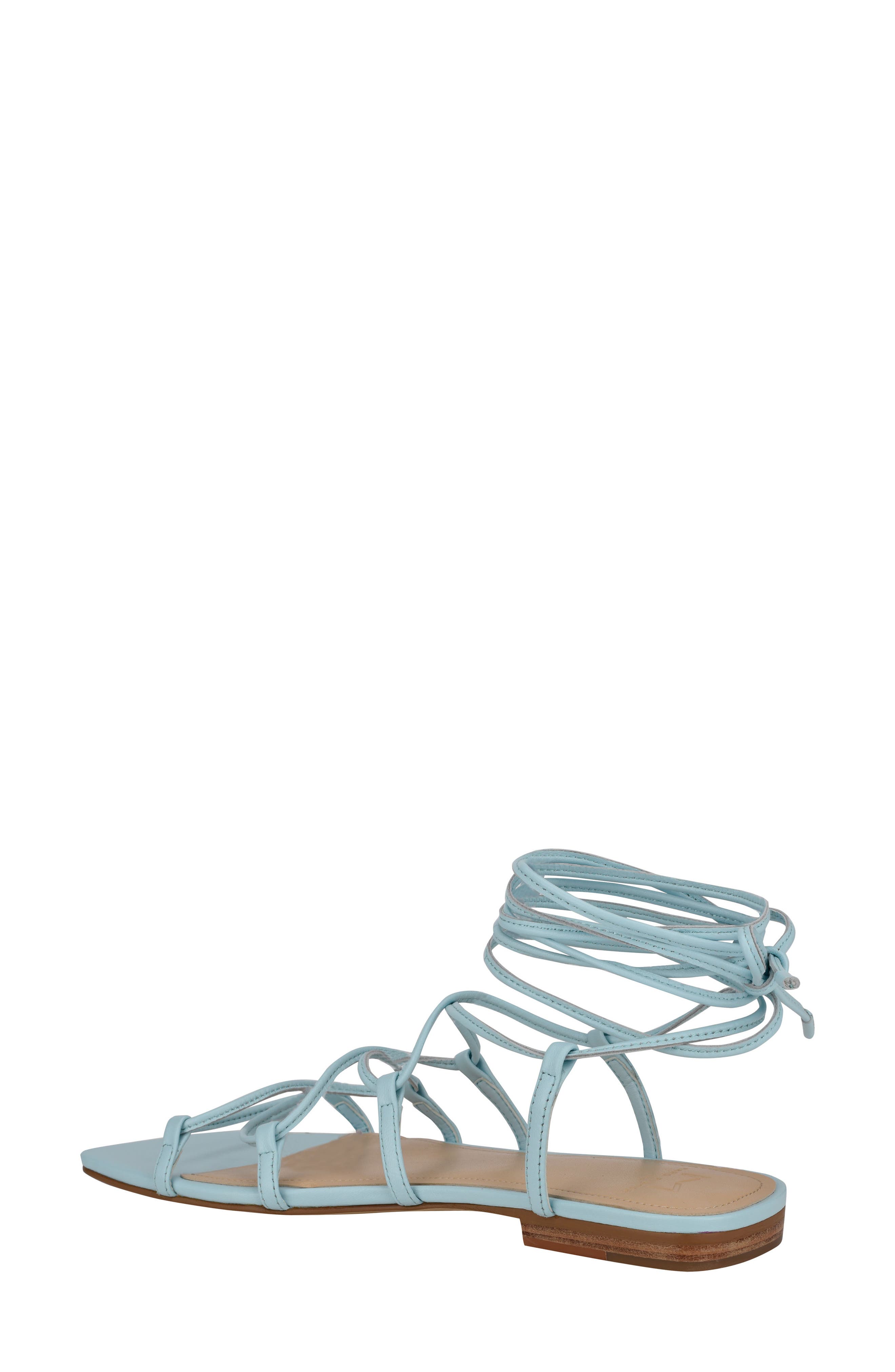 Mahalia Strappy Sandal, Alternate, color, CLEAR WATER