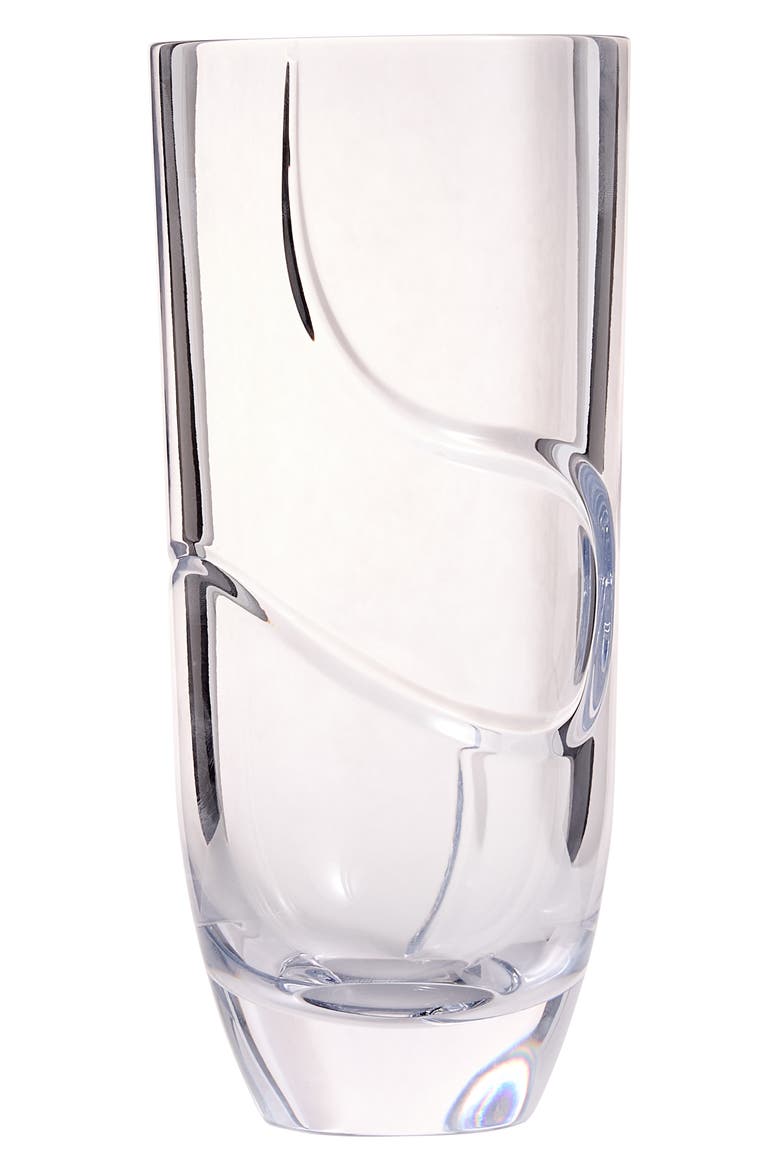 Vera Wang Luxe Graphite Vase, Main, color, NO COLOR