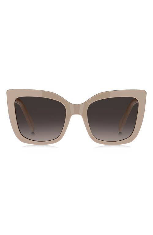 Marc Jacobs 54mm Gradient Cat Eye Sunglasses In Brown