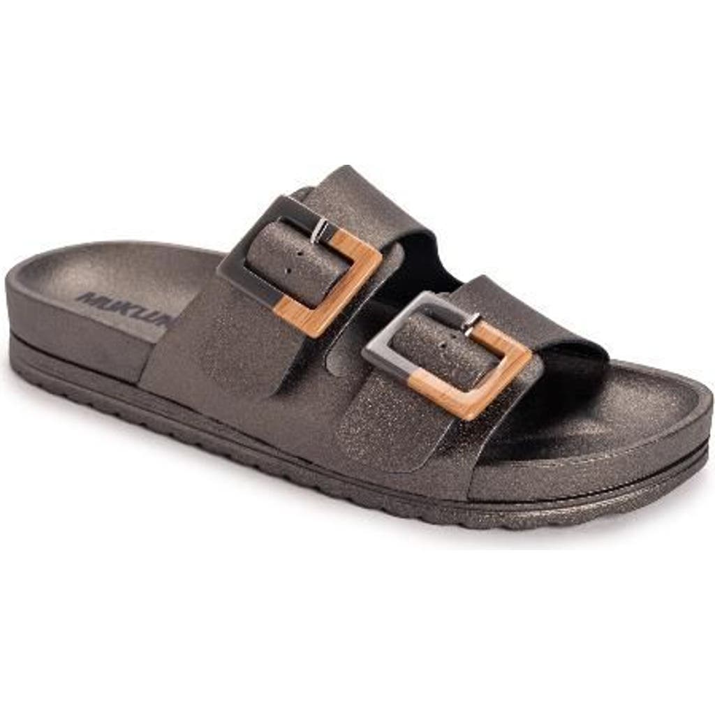 Muk Luks Grand Cayman Sandal In Gray