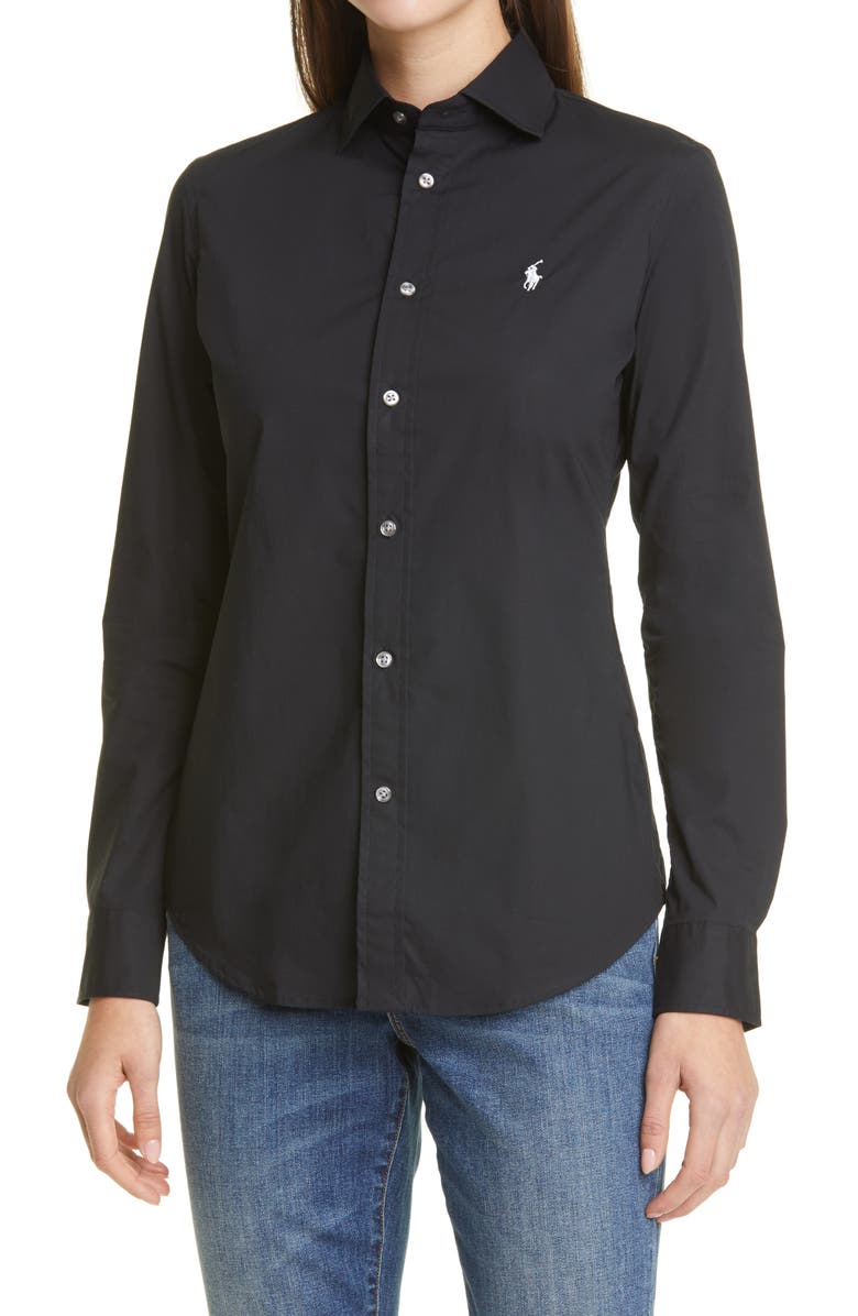 Polo Ralph Lauren Kendall Button-Up Shirt, Main, color,