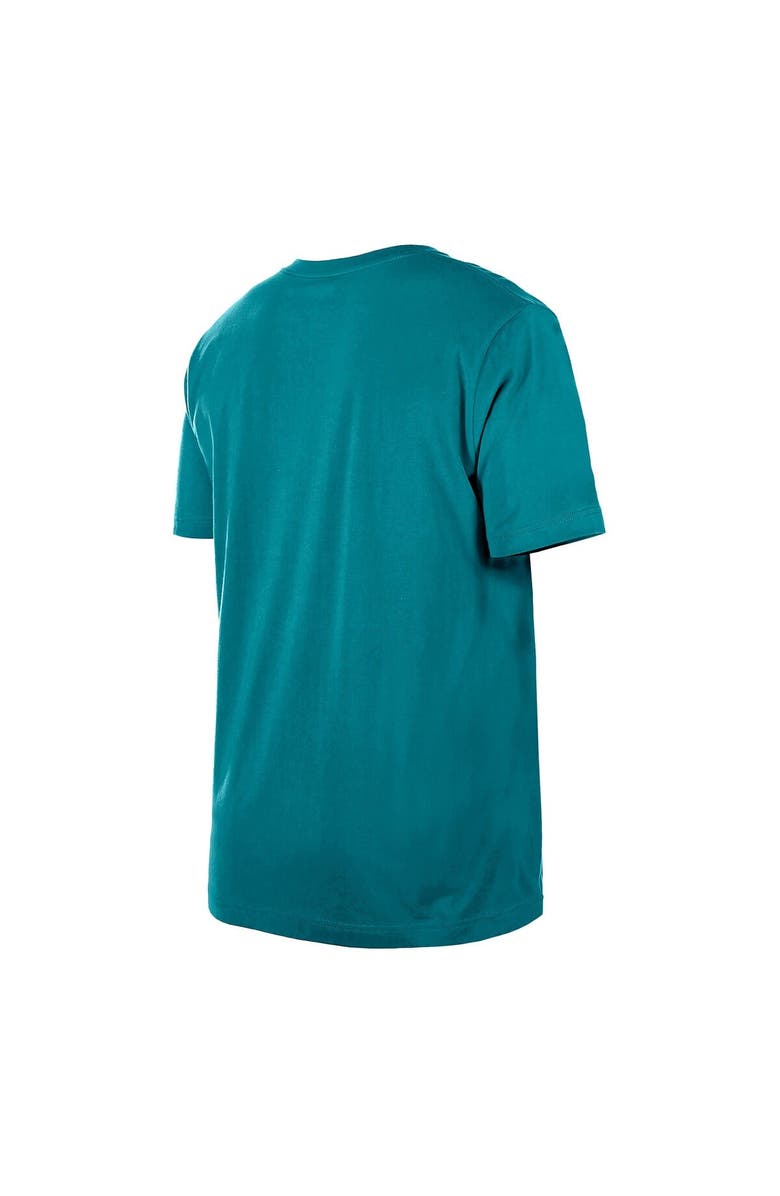 New Era Men's New Era  Teal Charlotte Hornets Distressed Throwback Vintage Color Pack T-Shirt, Alternate, color, Teal