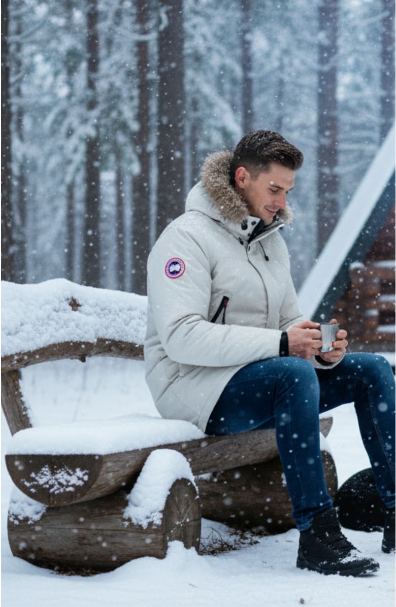 CANADA WEATHER GEAR Men's Arctic Winter Jacket, Alternate, color, Stone