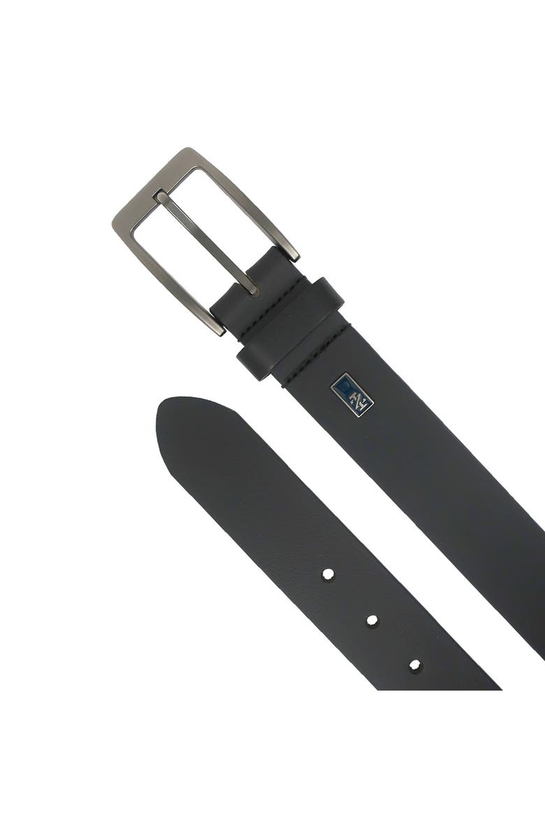 IZOD Leather Belt, Alternate, color, Black