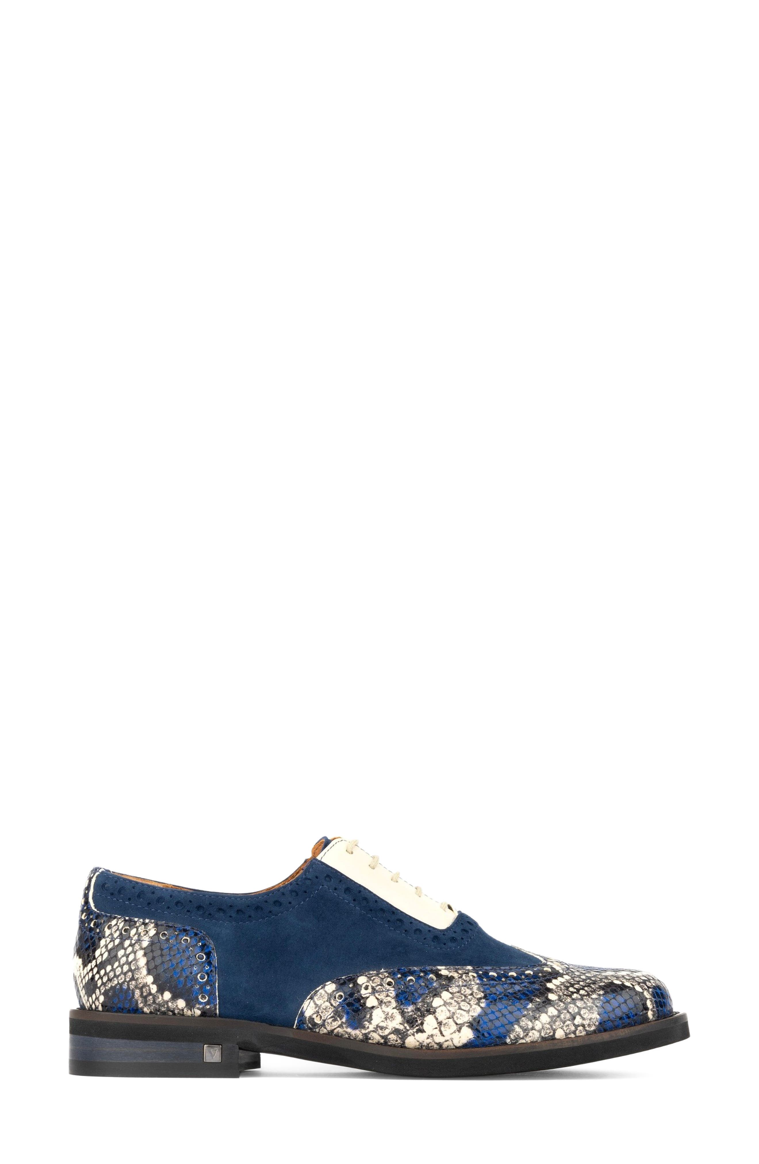 Vivienne Wingtip Oxford, Alternate, color, BLUE
