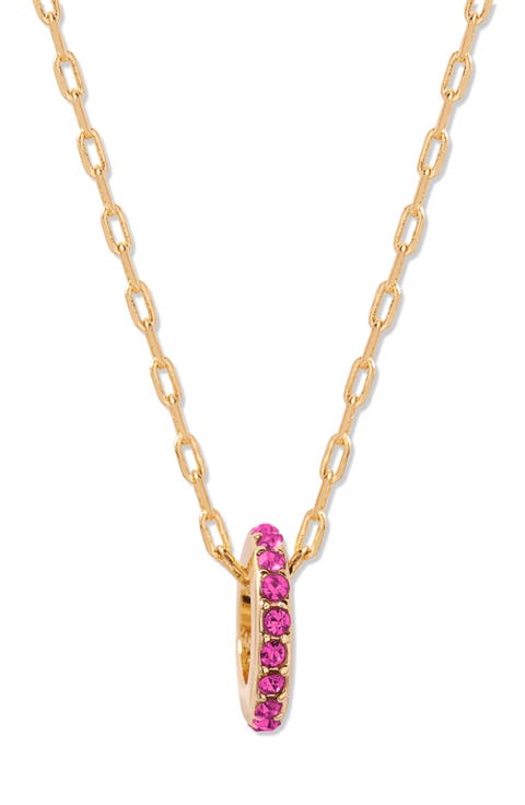 Gabby Birthstone Necklace