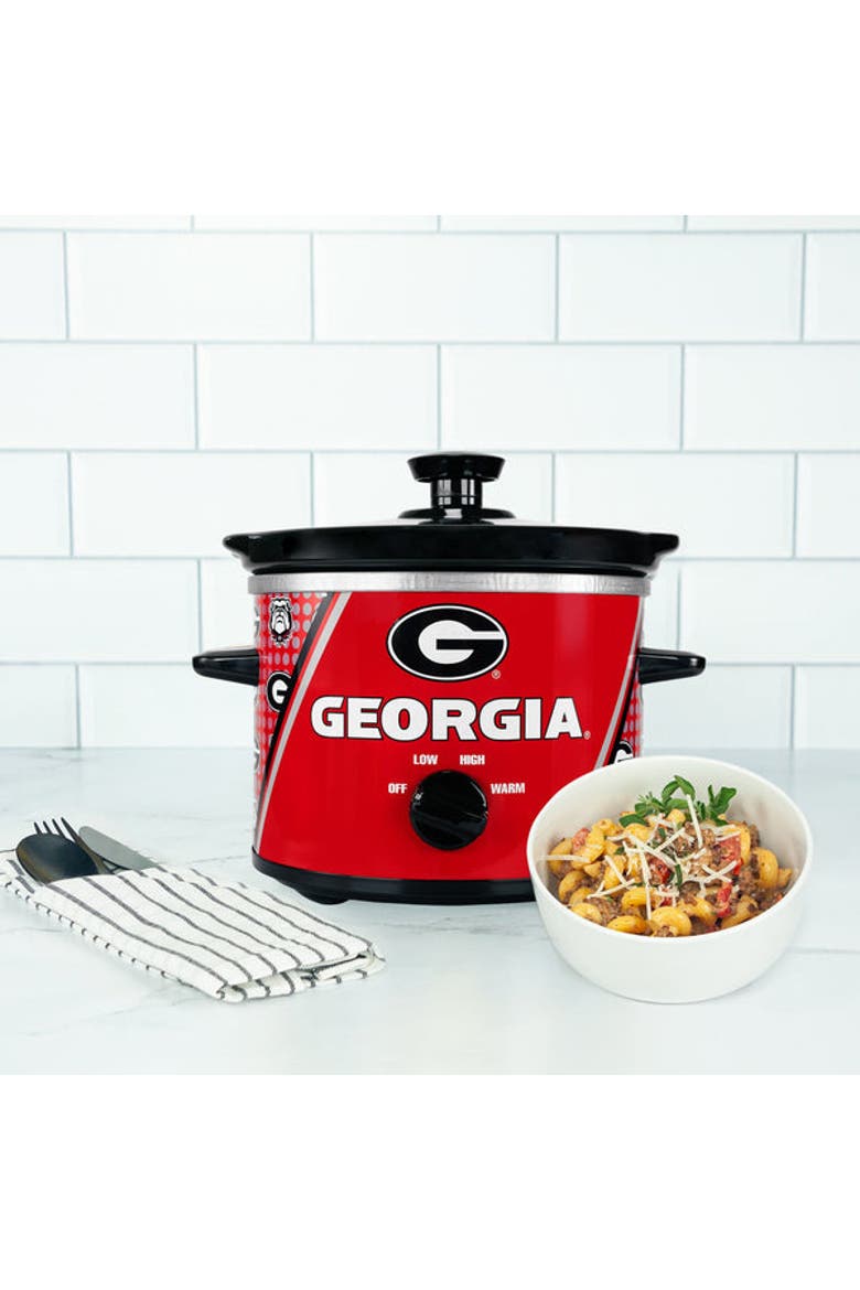 Georgia Bulldogs 2-Quart Slow Cooker, Main, color, None