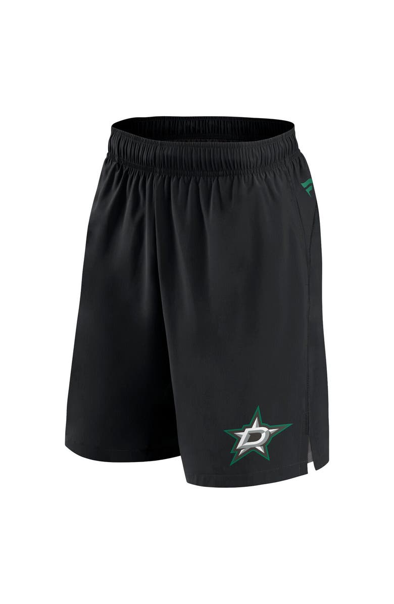 FANATICS Men's Fanatics Branded Black Dallas Stars Authentic Pro Tech Shorts, Alternate, color,