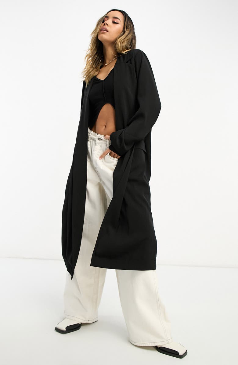 ASOS DESIGN Open Front Duster, Main, color,