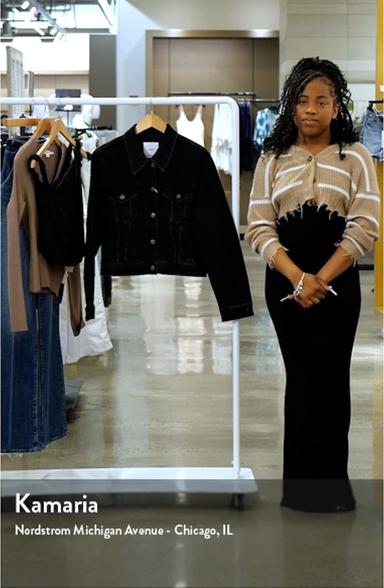 Vicky Denim Trucker Jacket, sales video thumbnail