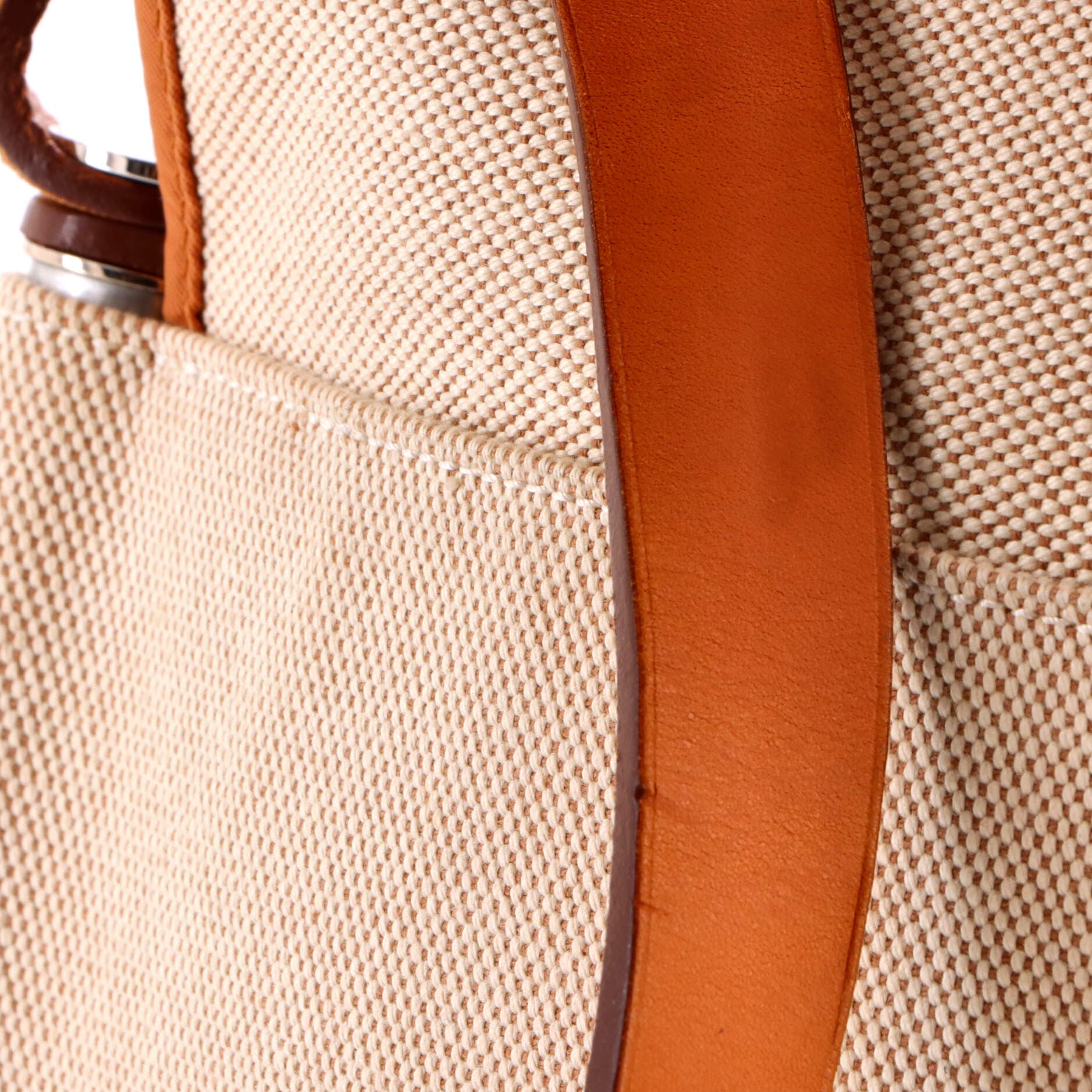 Cabag Elan Toile and Leather 39, Alternate, color, Ecru