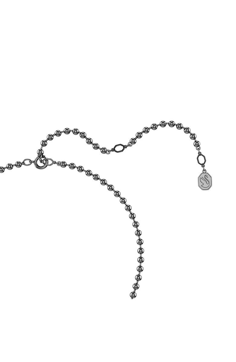 Swarovski Dextera Crystal Pendant Necklace, Alternate, color, Black