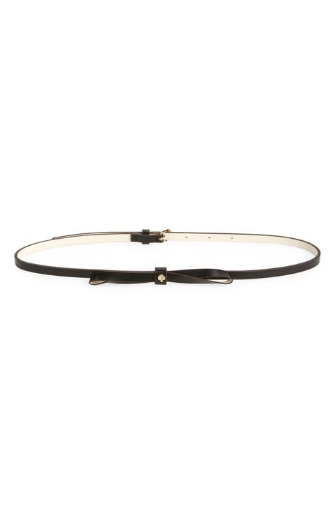 colorblock bow belt