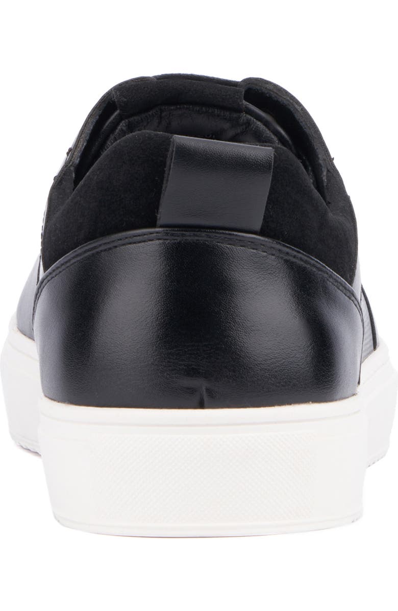 XRAY Andra Faux Leather Sneaker, Alternate, color, Black