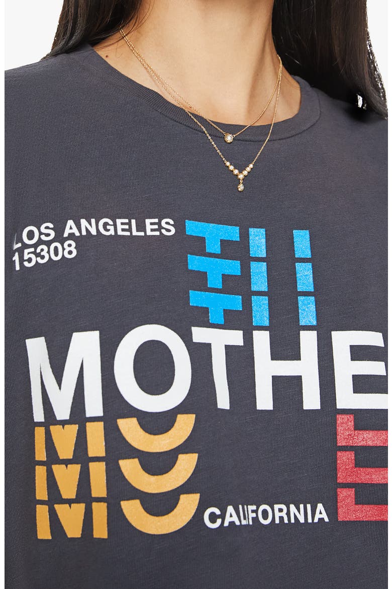 The Sinful Embroidered T-Shirt, Alternate, color, MOTHER GLITCH