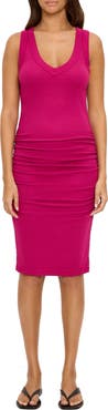 Michael Stars Esme Ruched Tank Dress