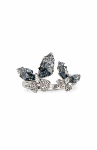 Midnight Butterfly Ring