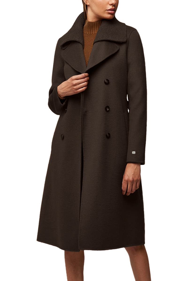 Soia & Kyo Anna Wool Blend Trench Coat, Alternate, color, 