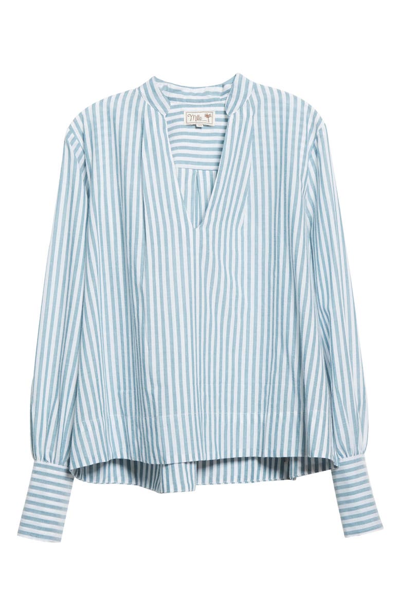 MILLE Freya Floral Embroidered Cotton Top, Alternate, color, 