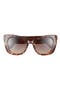 52mm Gradient Cat Eye Sunglasses